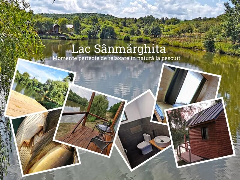 Кемпинги Cabanute Premium de pescuit Sînmărghita-5